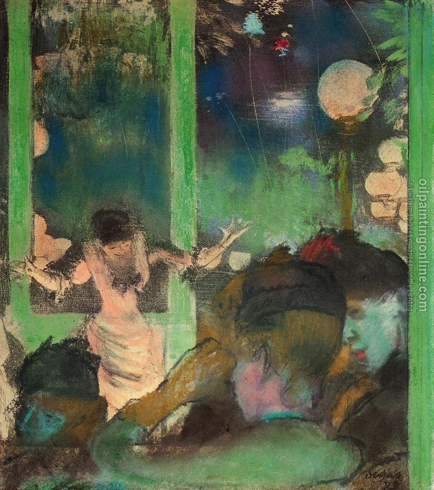 Degas, Edgar - At the Cafe des Ambassadeurs